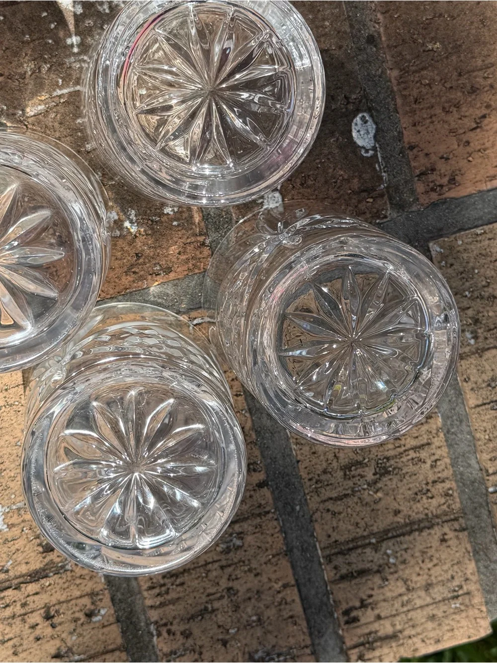 Godinger Dublin Crystal Double Old Fashioned WhiskeyGlasses - Set of 4